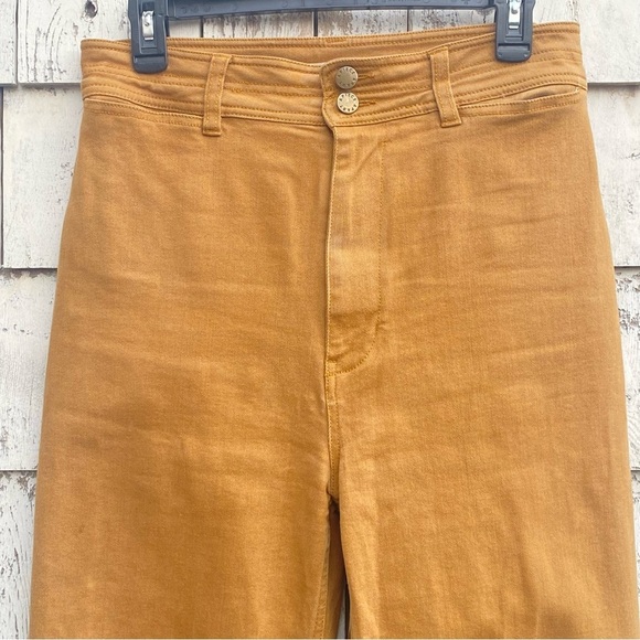 Apiece Apart Merida High Rise Flare Crop Jeans - Picture 6 of 11